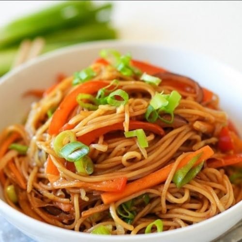 Stir fried pasta