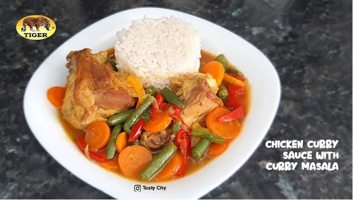 Chicken curry sauce